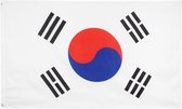 VlagDirect - Zuid-Koreaanse vlag - Zuid-Korea vlag - 90 x 150 cm.