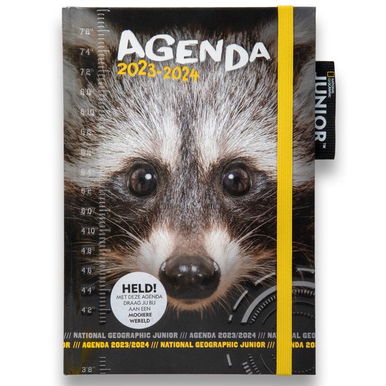 National Geographic Junior Schoolagenda 2023-2024 | Wasbeer cadeau geven