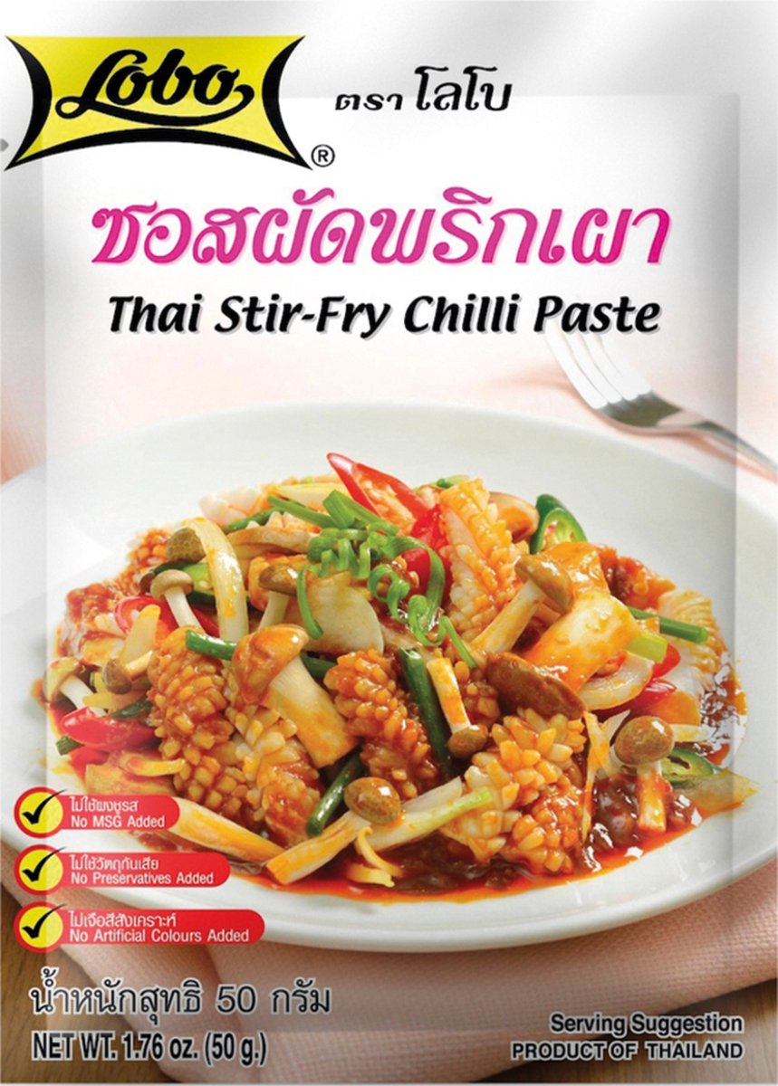Lobo Thaise Roerbak Chilipasta 12 x 50 g