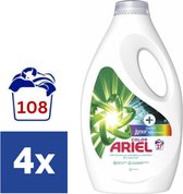 Ariel Color Lenor Unstoppables Vloeibaar Wasmiddel - 4 x 1.245 l (108 wasbeurten)