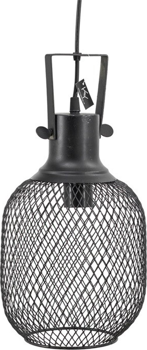 Hanglamp gaas zwart