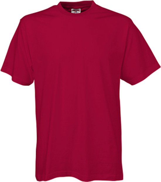 Men´s Sof T-shirt met korte mouwen Deep Red - 3XL