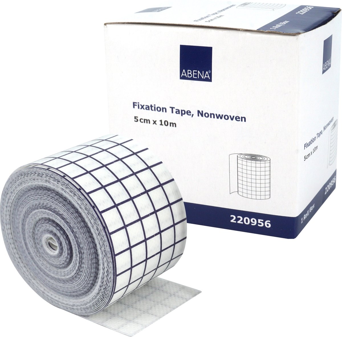 Goedkoopste Abena Fixatie Pleister op Rol - Elastische Fixatie Tape - 1 Rol - Ademend en Huidvriendelijke Wondverzorging - 5 cm x 10 meter