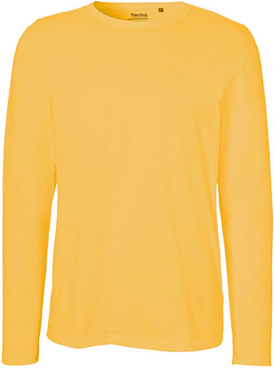 Neutral Men´s Long Sleeve T-Shirt NE61050 - Yellow - S