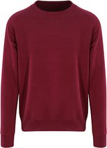 Graduate Heavyweight Sweater met lange mouwen Burgundy - XXL