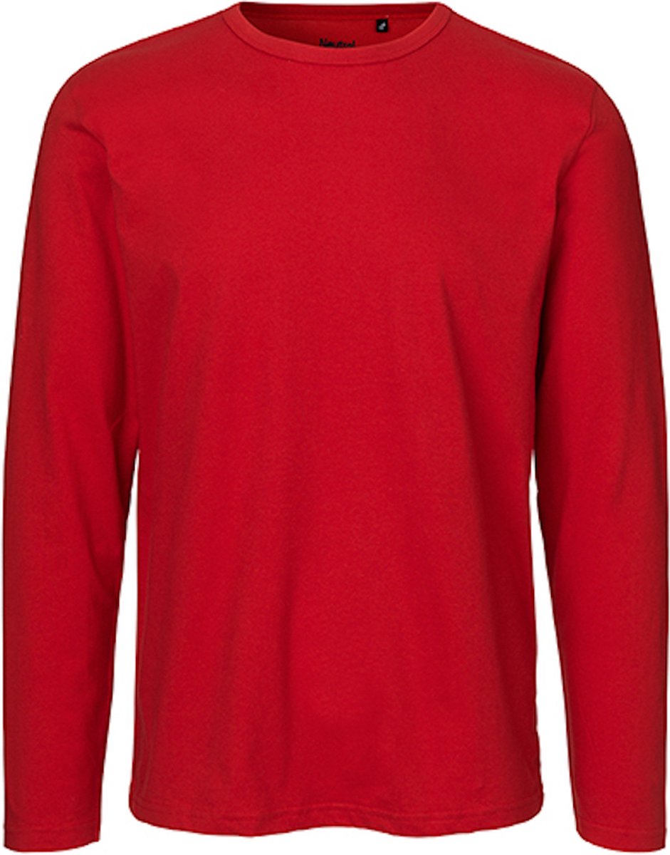 Neutral Men´s Long Sleeve T-Shirt NE61050 - Red - L