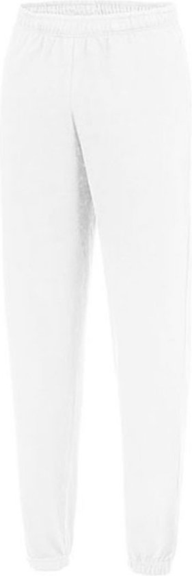 College Cuffed Joggingsbroek met elastische taille Arctic White - XL