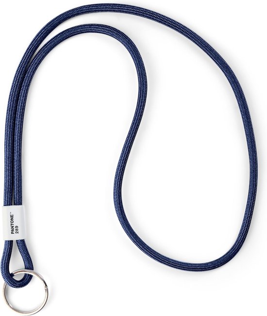 Pantone Keycord - Sleutelhanger Groot - Donker Blauw - by Copenhagen Design