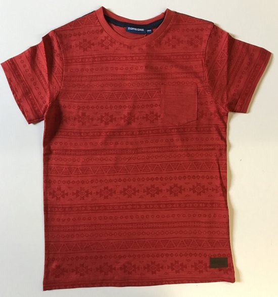 T-shirt Red maat 140
