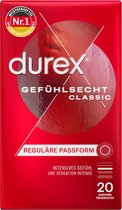 Durex  Gevoelsecht Classic Transparant