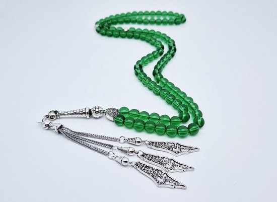 33 kralen moslim gebed kralen Midden-Oosten hars Mala ketting boeddhistische stretch armband rozenkrans aanbidding benodigdheden accessoire