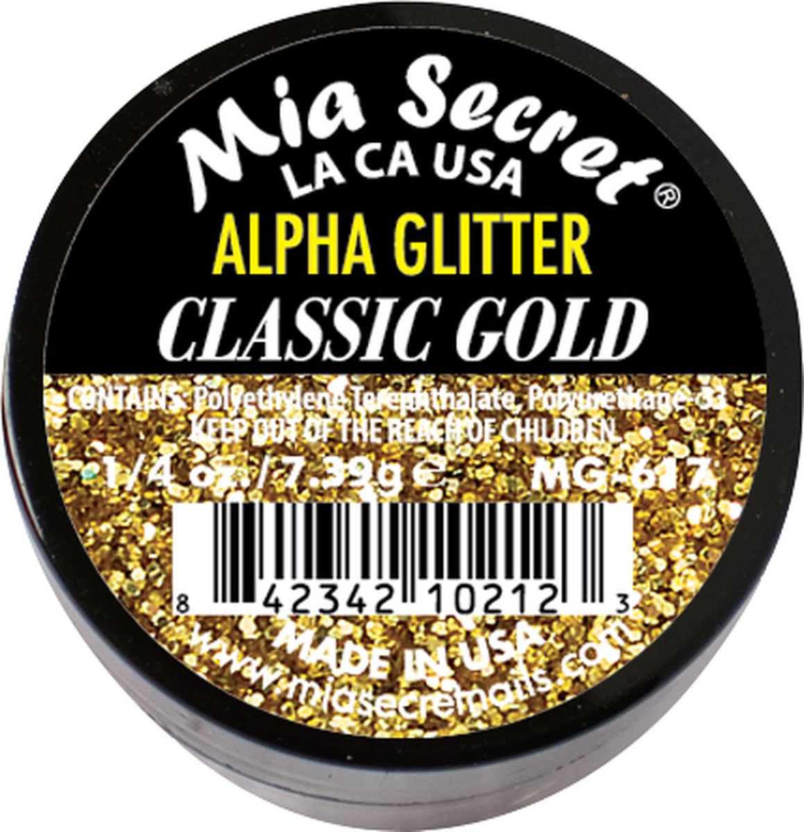 Goedkoopste Alpha & Dust Glitter Acrylpoeder Classic Gold
