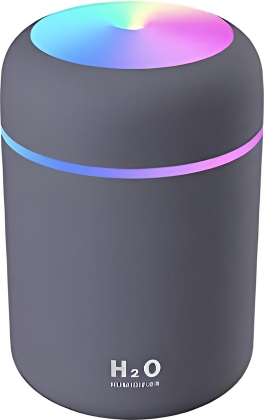 Mini humidificateur portable avec veilleuse led colorée
