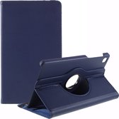 360 Rotating Book Case - Geschikt voor Samsung Galaxy Tab A7 Lite Hoesje - Donkerblauw