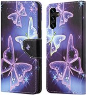 Book Case - Coque Samsung Galaxy A13 5G / A04s - Papillons