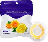 5 Geurpods Sinaasappel/Citroen - Orange/Lemon - Gemixte smaak - Aroma Pod - Pod waterfles - Geurwater-