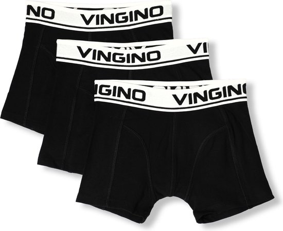 Vingino Jongens Boxer 3-Pack - Zwart