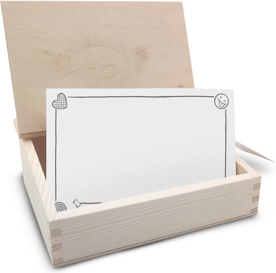 Merci Professeur ou Maître - Pupitre - Cadeau de classe - Fin d'année scolaire - Dessins - incl 20 cartes - Bébé In Red