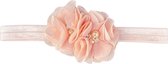 May Mays - Annabel Haarbandje - Bloemen Roze - Glitter Diamantjes - 0-8 jaar