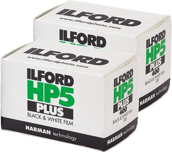 Lot De 3 Films Ilford HP5 Plus Noir Et Blanc – ISO 400 – 24 Poses – Pour Photographie Argentique
