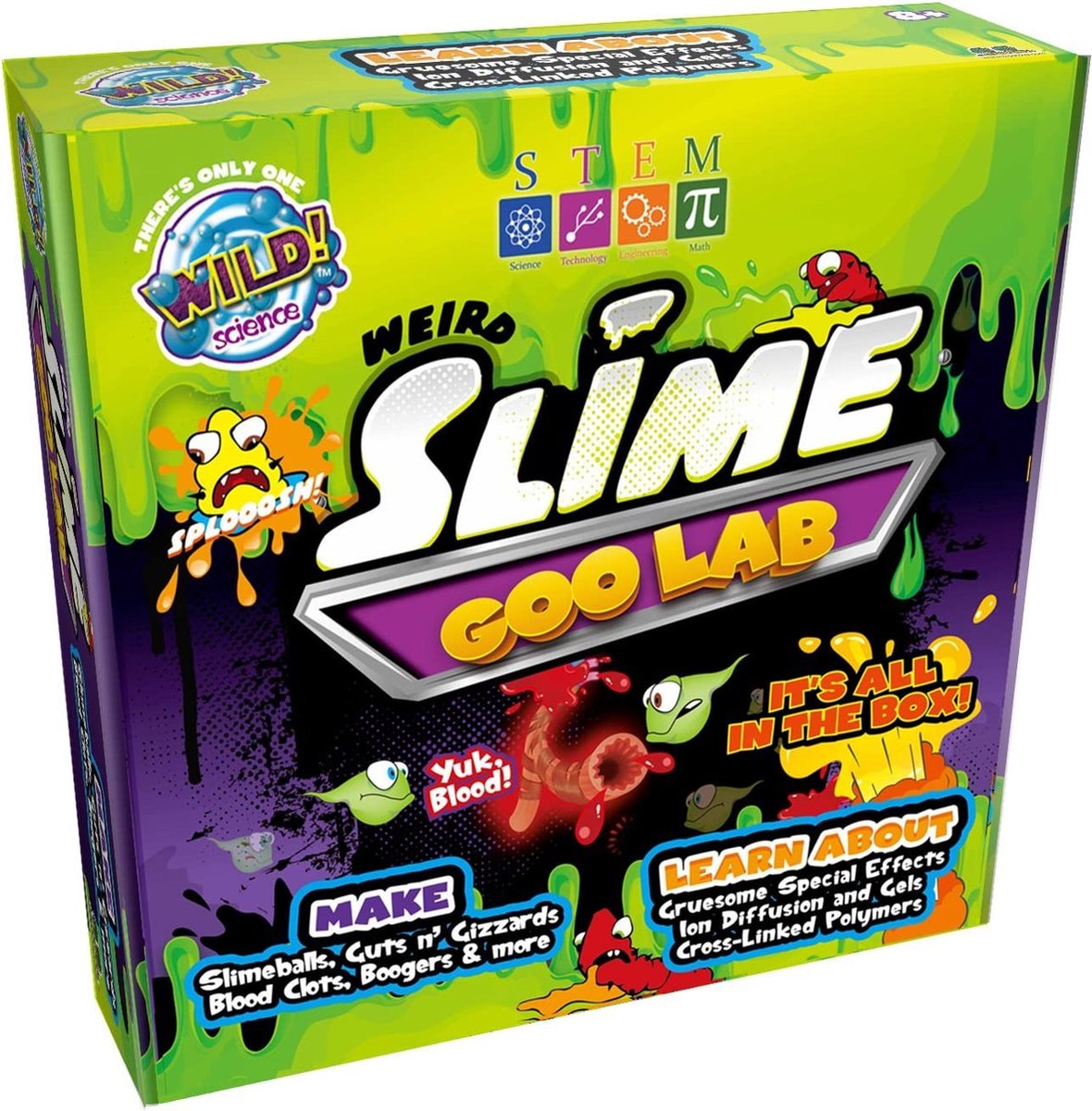 Wild Science Slime Goo Lab Fabriquez votre propre Slime