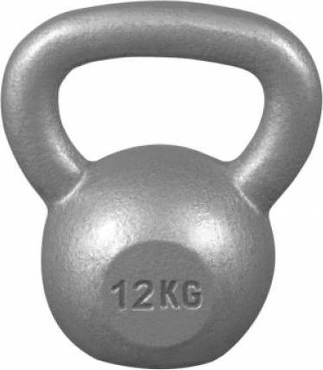 Gorilla Sports Kettlebell - Gietijzer - 12 kg