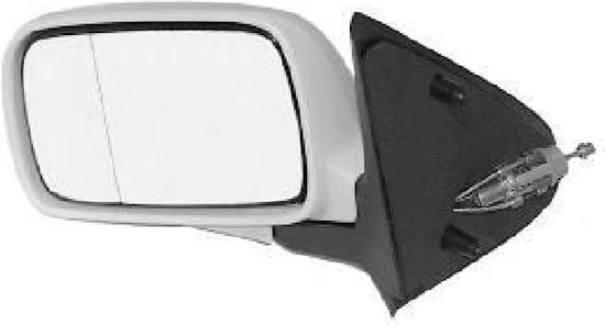 POUR 97-02 F150 P/U Camion Rétroviseur Manuel Noir/Chrome Capuchon Côté