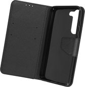 Wallet Case geschikt voor Samsung Galaxy S23 Stand-Functiesfunctie Zwart