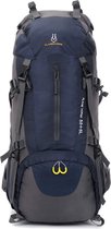 Flamehorse - Reistas - Rs&k - Backpack - Travelbag - 55 + 5 L - Donker blauw