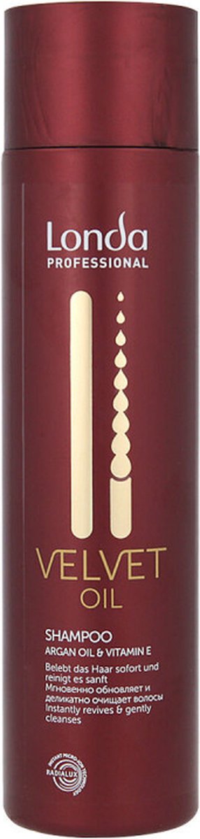 Straightening Shampoo Londa Professional Velvet Oil 250 ml