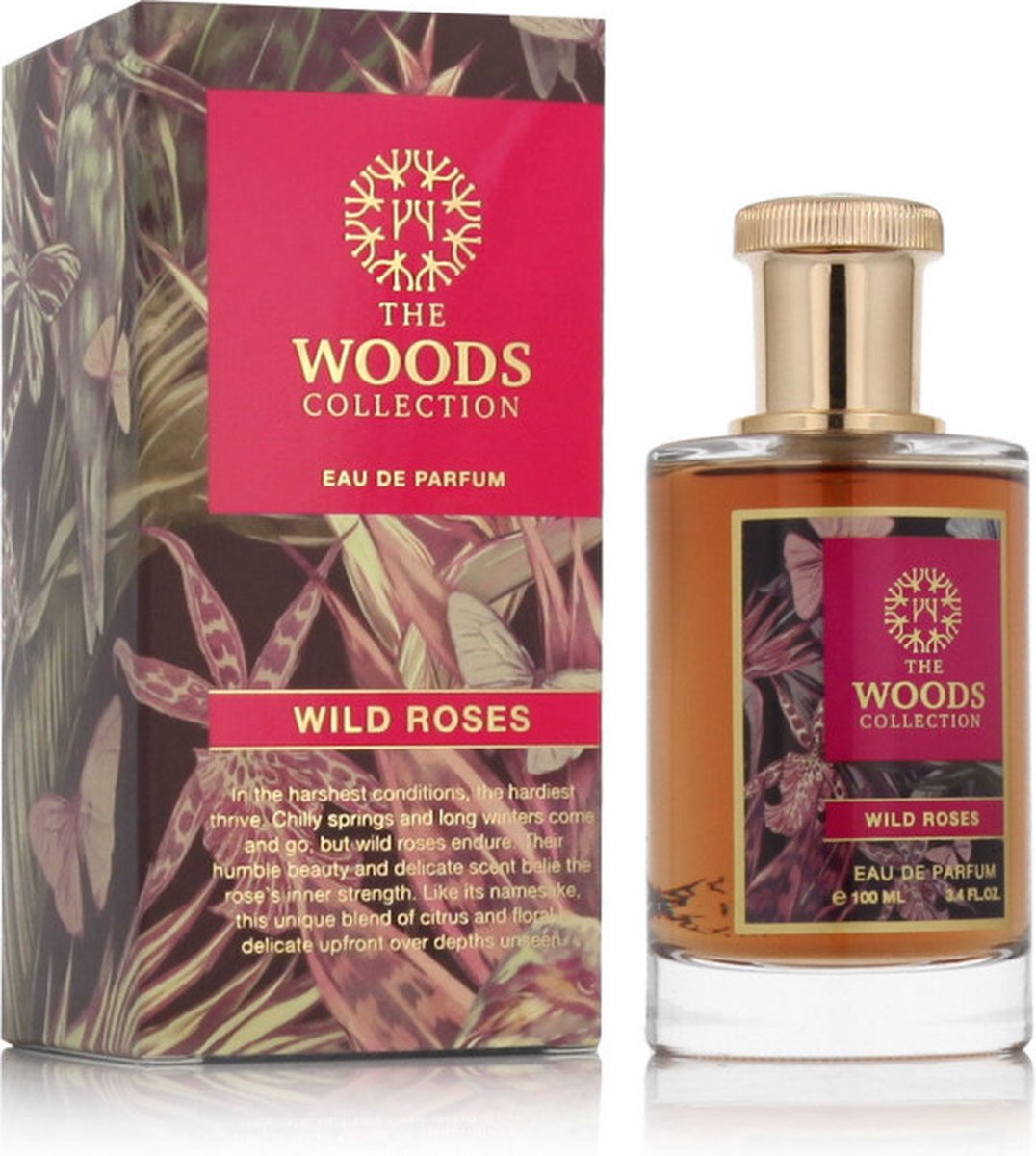 Uniseks Parfum The Woods Collection EDP Wild Roses (100 ml)