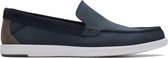 Clarks - Heren - Bratton Loafer - G - 3 - navy nubuck - maat 7,5