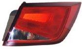 VanWezel 4947932 - Verre extérieur feu arrière droit pour Seat Leon de 01/2013 à 2020