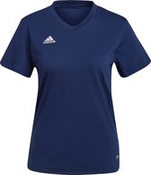 adidas Performance Entrada 22 T-shirt - Dames - Blauw - XL