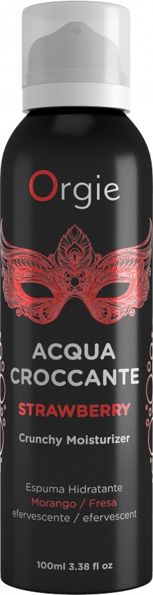 Goedkoopste Orgie - Acqua Croccante Crunchy Mousse Aardbei 150 ml