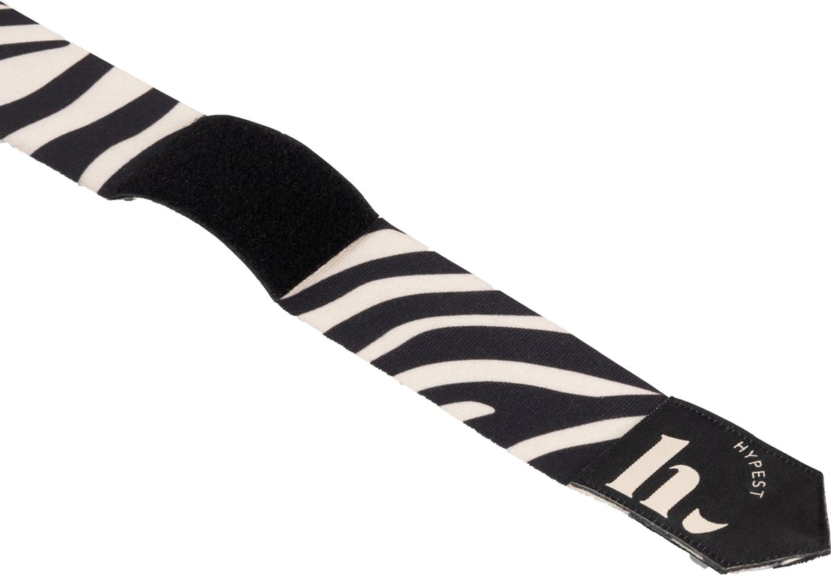 Hypest Boks bandage met zebra print voor vrouwen - 450 cm lang