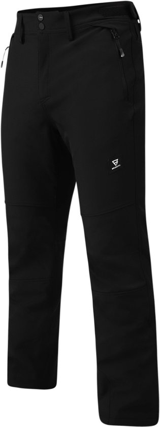Brunotti Huygens-N Heren Softshell Ski Broek| Zwart