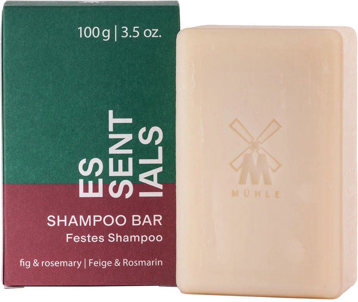 MÜHLE -Essentials Fig & Rosemary Shampoo Bar (100g)