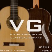 VG klassiek - Set van 6 Gitaarsnaren voor Klassieke Akoestische Gitaar - Snarenset - Nylon Snaren - 6 Snaren - Europese Kwaliteit