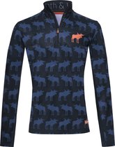 Gareth & Lucas Skipully The Eighty - Homme XL - 100% Polyester recyclé - Chemise de sport intermédiaire - Sports d'hiver