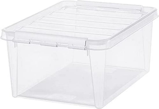 Ergocar Opvouwbare opbergdozen, transparante plastic opbergdozen met deksel, stapelbare organizer met grote capaciteit, dik en duurzaam, voor slaapkamer, kledingkast, kantoor, garage Ergocar Opvouwbare opbergdozen, transparante plastic opbergdozen met deksel, stapelbare organizer met grote capaciteit, dik en duurzaam, voor slaapkamer, kledingkast, kantoor, garage