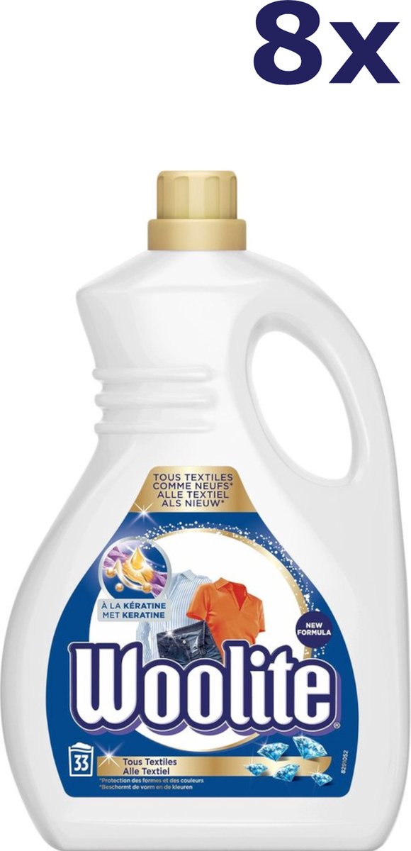 Goedkoopste 8x Woolite Liquid - 33sc2L - alle textiel