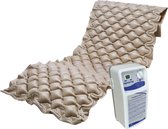 Anti decubitus Matras. Wisselbare druk. Matras Protector 1. AD matras. Bubbel matras. Anti doorlig matras.