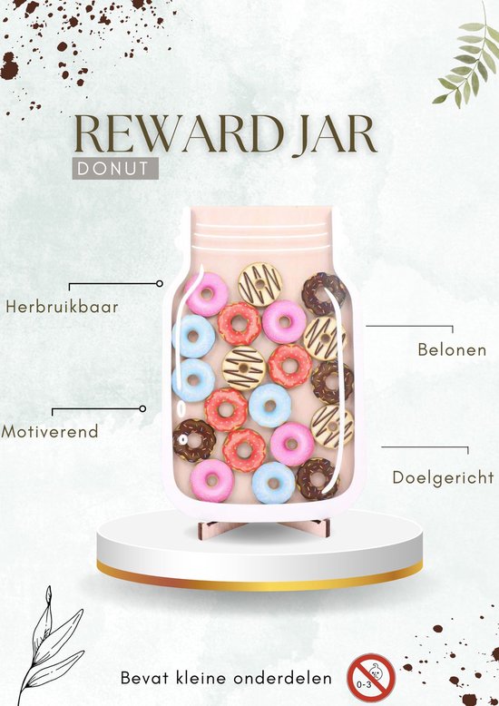 Pot de récompense - Récompenser les Enfants - Apprentissage de la propreté - Système de récompense enfant - Système de récompense - Pot de récompense - Klein cadeau