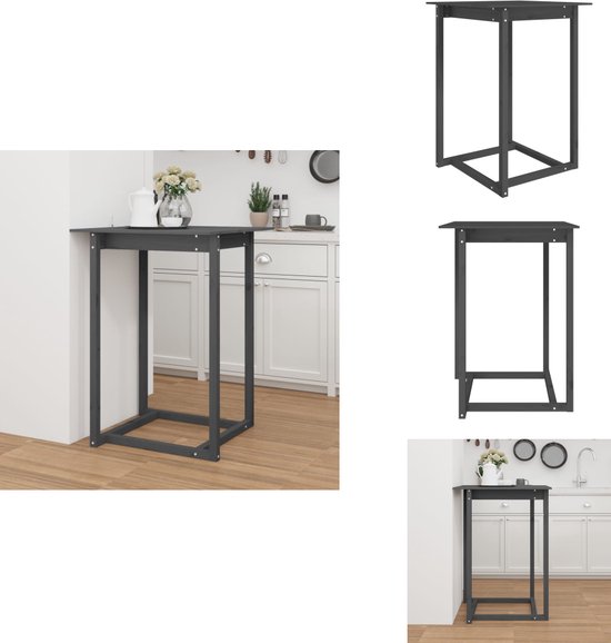 Statafel GALA - Set van 2 - Opvouwbaar - 80cmx110cm - wit