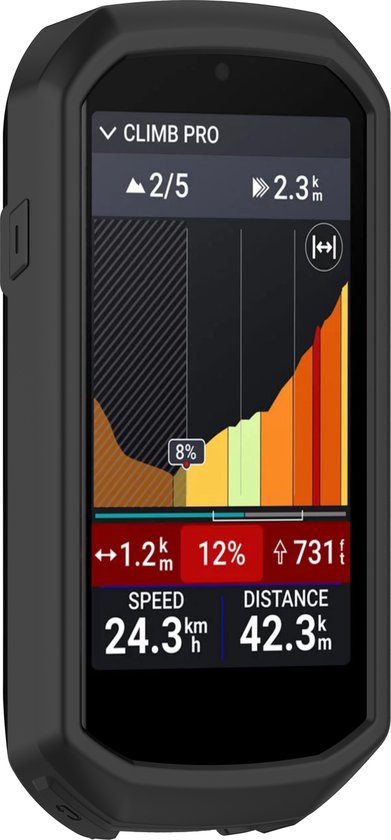 Garmin Edge 1050 beschermcase beschermhoesje met screenprotector