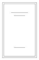 Livre 'La dependienta' avec une couverture blanche, une double bordure grise et des lignes horizontales grises.