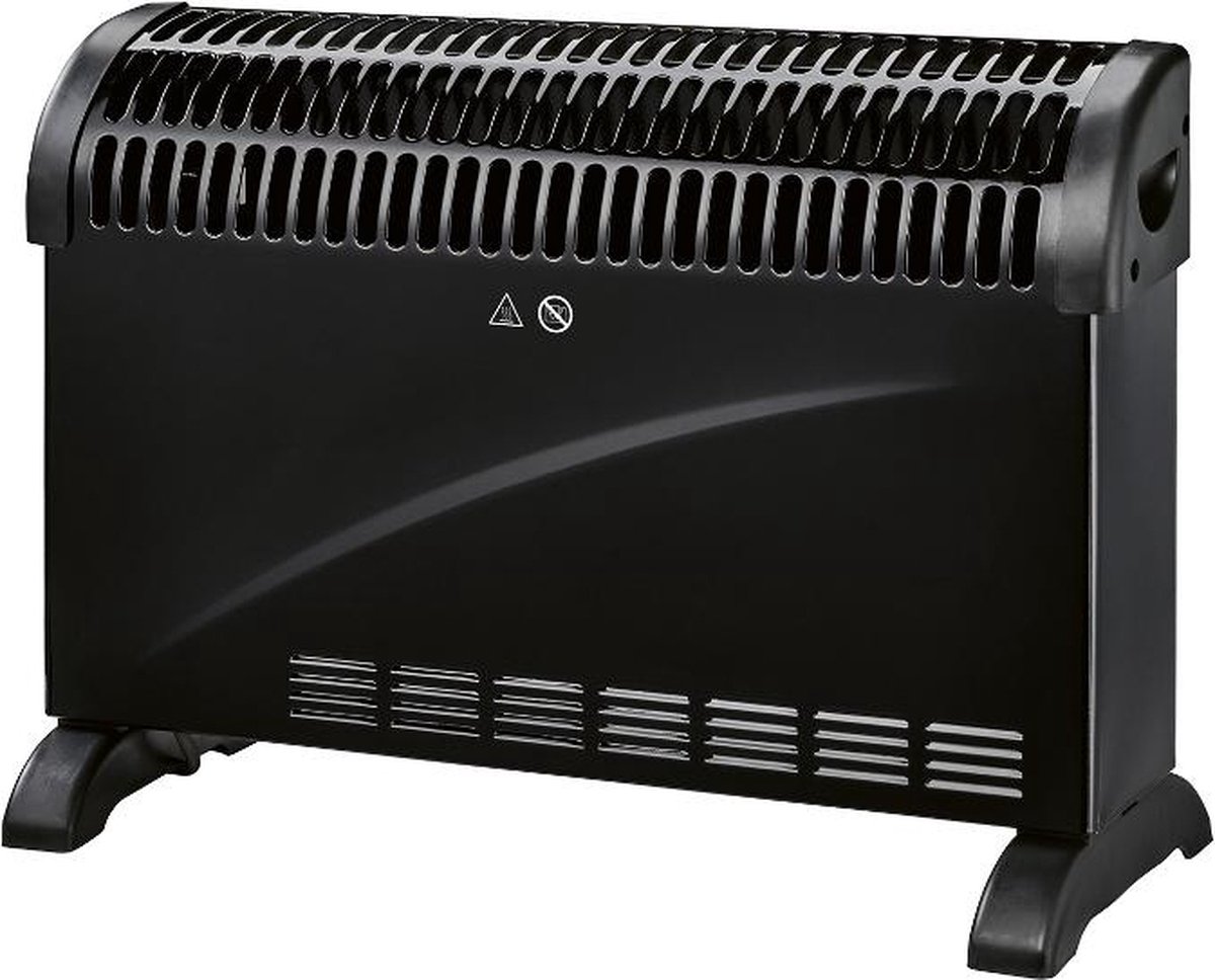 SILVERCREST® Convector kachel 2000 W - Warmtestanden: 3 - Afmetingen: 53,3 x 19,7 x 38 cm - Met oververhittingsbeveiliging - Voor snelle en behaaglijke warmte - Draaggreep voor gemakkelijk vervoer - Kabellengte: 1,8 m