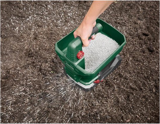 PARKSIDE® Accu-universele strooier 20V zonder accu - Toerental: max. 2200 min⁻¹ - Inhoud: 3,3 l - Ideaal voor bemesten, zaaien of gericht strooien van strooizout - 8 traps, ergonomische hoeveelheidsregeling van het strooigoed — afbeelding 3