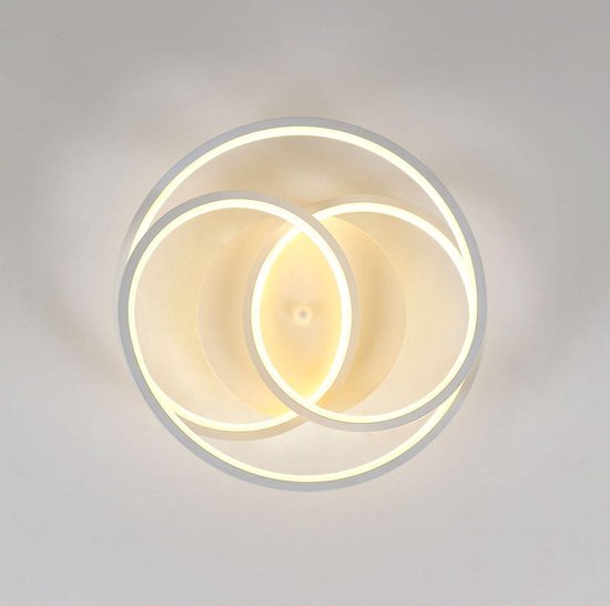 Vierkante LED-plafondlamp Pano, metallic